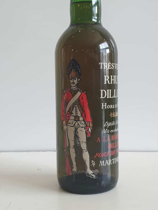 RHUM VIEUX DILLON 70 CL 45° CUVEE REGIMENT DE DILLON 1779 – Image 2