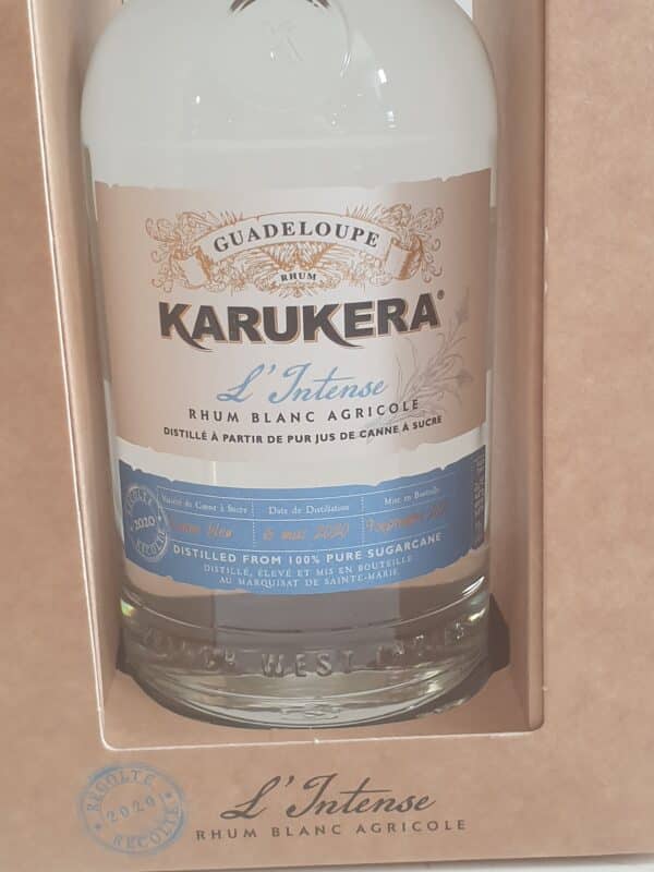 RHUM BLANC KARUKERA 70 CL 59.5° L'INTENSE – Image 3