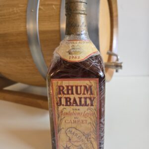 RHUM VIEUX BALLY 75 CL 45° MILLESIME 1963