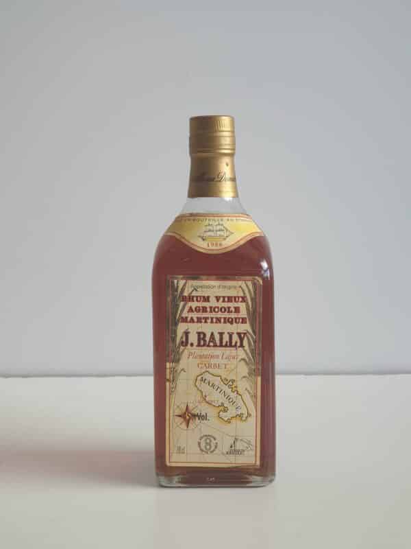 RHUM VIEUX BALLY 70 CL 45° MILLESIME 1986