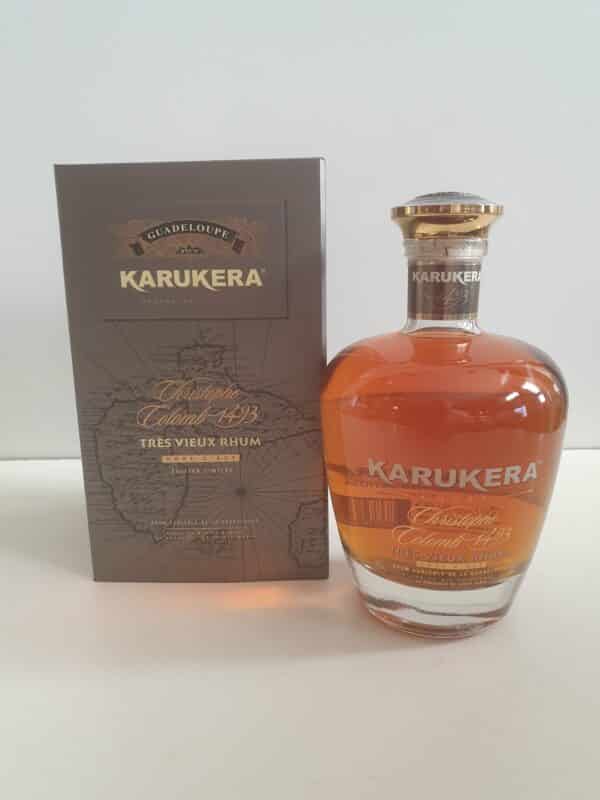 RHUM VIEUX KARUKERA 70 CL 45° CUVEE CHRISTOPHE COLOMB 1493