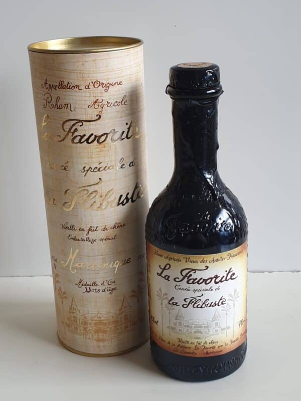 RHUM VIEUX LA FAVORITE 70 CL 40° LA FLIBUSTE MILLESIME 1988