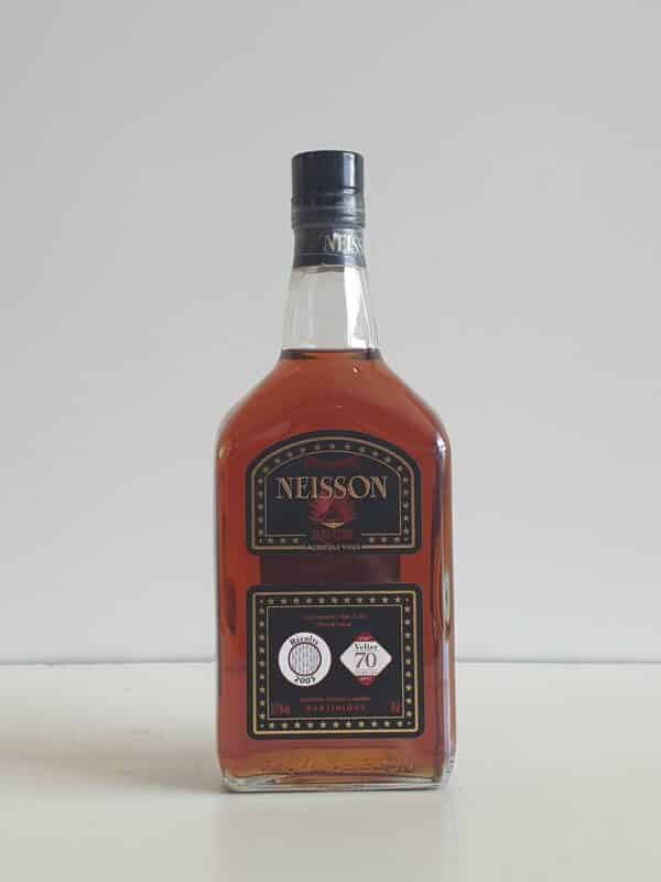 RHUM VIEUX NEISSON 70 CL 51.3° MILLESIME 2005 70 ANS VELIER