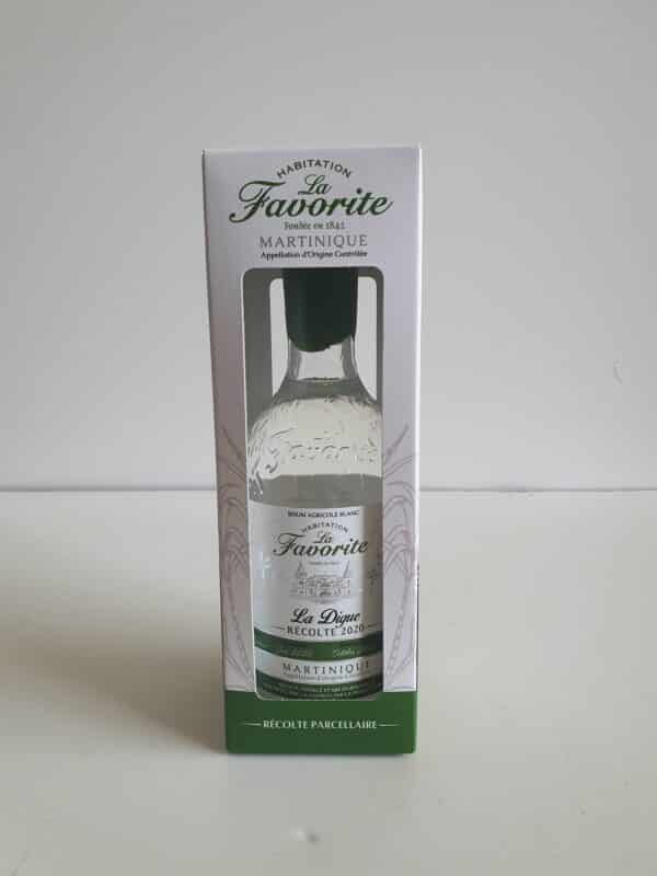 RHUM BLANC LA FAVORITE 70 CL 52° LA DIGUE 2021
