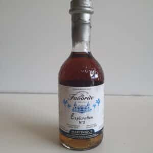 RHUM VIEUX LA FAVORITE 70 CL 47.8° EXPLORATION N°2  MILLESIME 2015