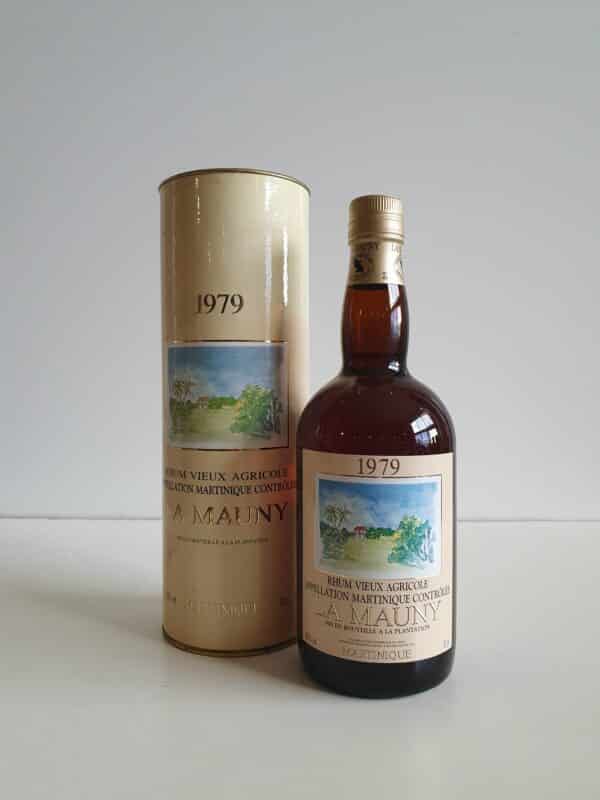 RHUM VIEUX LA MAUNY 70 CL 43° MILLESIME 1979