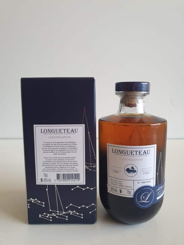 RHUM VIEUX LONGUETEAU 70 CL 50° CUVEE CONSTELLATION – Image 2
