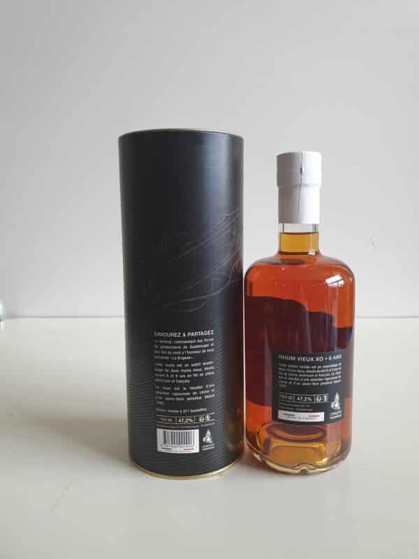 RHUM VIEUX MONTEBELLO 70 CL 47.2° " LA BRIGADE " – Image 2