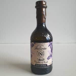 RHUM BLANC LA FAVORITE 70 CL 56° 180 EME RECOLTE " RECOLTE D'AVRIL"