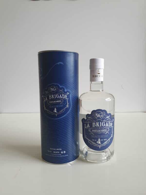 RHUM BLANC MONTEBELLO 70 CL 56.6° "LA BRIGADE"