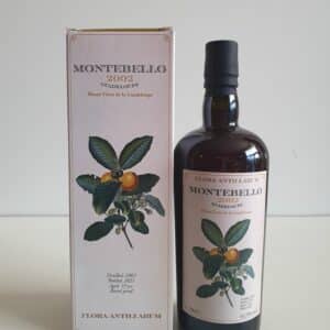 RHUM VIEUX MONTEBELLO 70 CL 41.3° MILLESIME 2002 FLORA ANTILLARUM