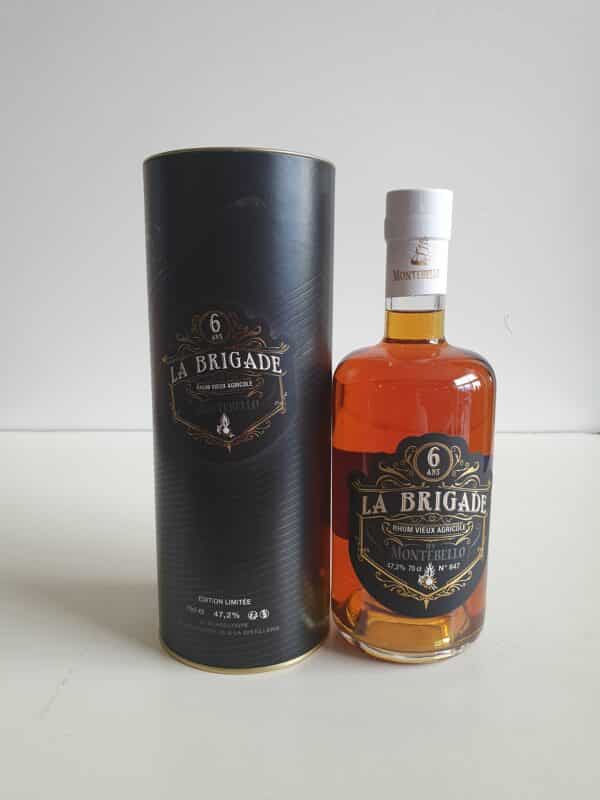RHUM VIEUX MONTEBELLO 70 CL 47.2° " LA BRIGADE "