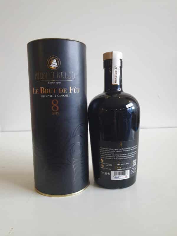 RHUM VIEUX MONTEBELLO 70 CL 47.9° "LE BRUT DE FUT" MILLESIME 2014 BATCH 1 – Image 3