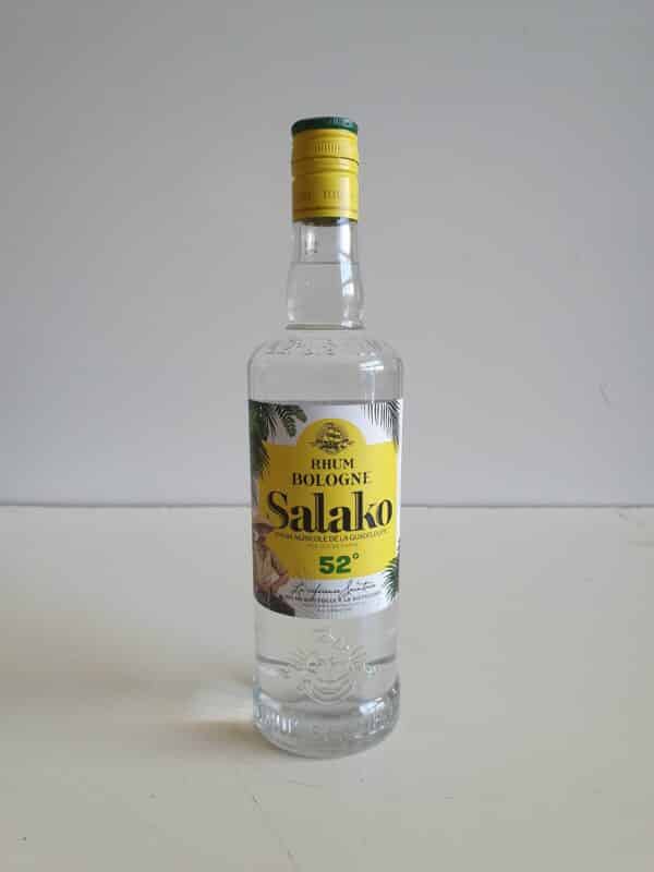 RHUM BLANC BOLOGNE 70 CL 52° " SALAKO "