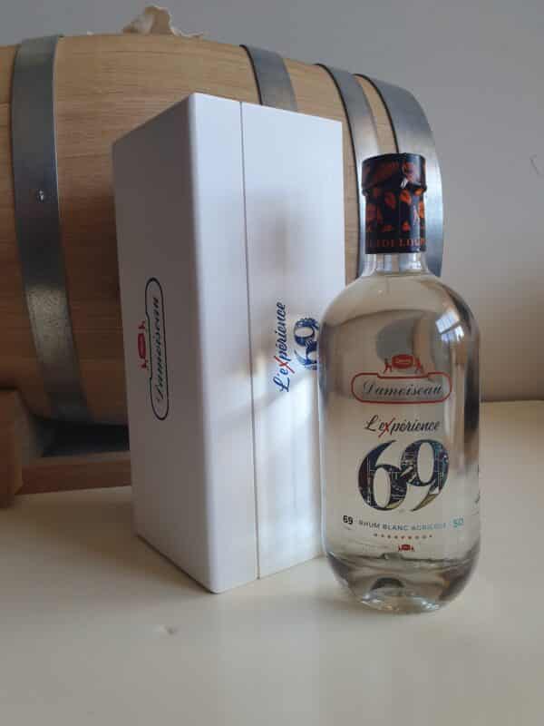 RHUM BLANC DAMOISEAU 50 CL 69° CUVEE EXPERIENCE 69 MILLESIME 2017