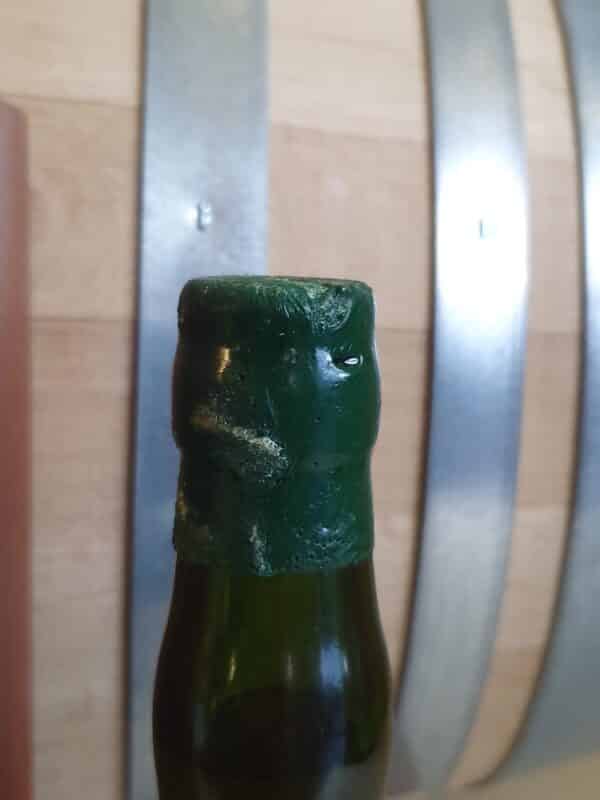 RHUM VIEUX JM 70 CL 43.7° MILLESIME 1998 15 ANS ETIQUETTE CUIR – Image 3