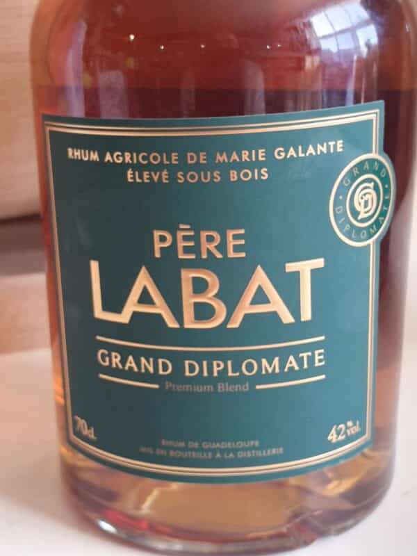 RHUM VIEUX PERE LABAT 70 CL 42° GRAND DIPLOMATE – Image 3