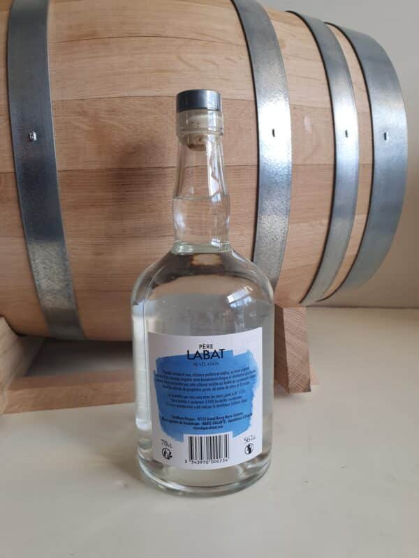RHUM BLANC PERE LABAT 70 CL 56° CUVEE REVELATION – Image 3