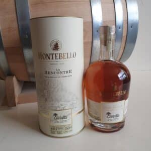 RHUM VIEUX MONTEBELLO 50 CL 49.1° MILLESIME 2015 FINISH POMMEAU DE BRETAGNE