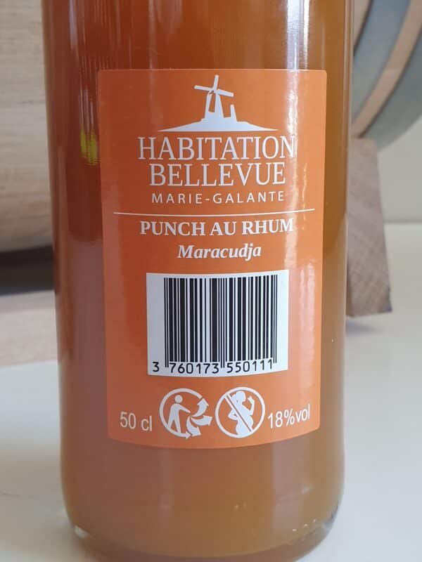 PUNCH MARACUDJA 50 CL 18° HABITATION BELLEVUE – Image 3