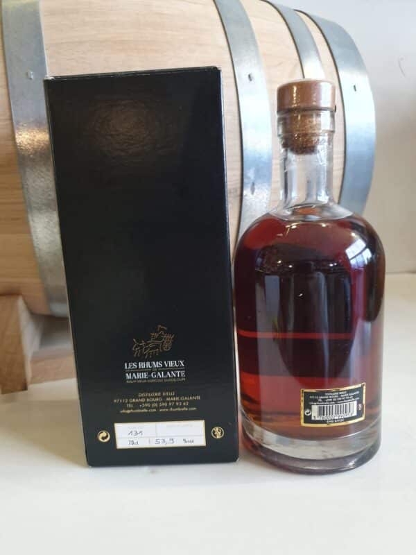 RHUM VIEUX RVMG/BIELLE 70 CL 53.9° MILLESIME 2005 FUT 131 – Image 3
