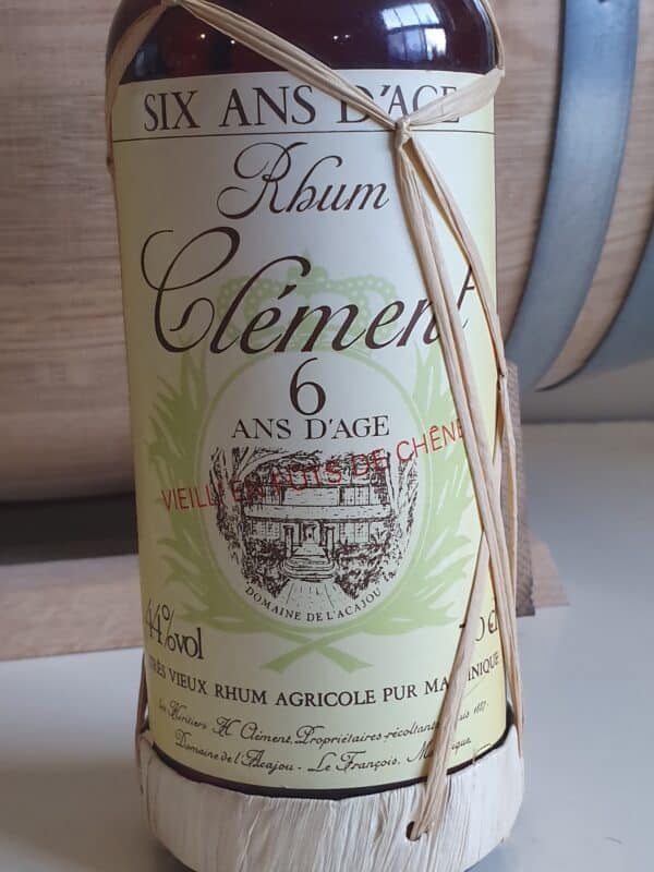 RHUM VIEUX CLEMENT 70 CL 44° 6 ANS CIRCA 1988 – Image 3