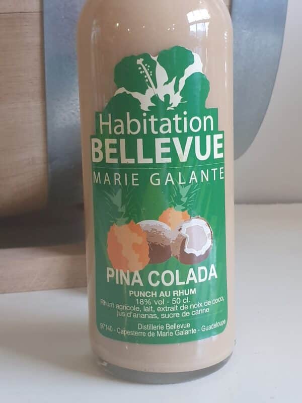 PUNCH PINA COLADA 50 CL 18° HABITATION BELLEVUE – Image 3