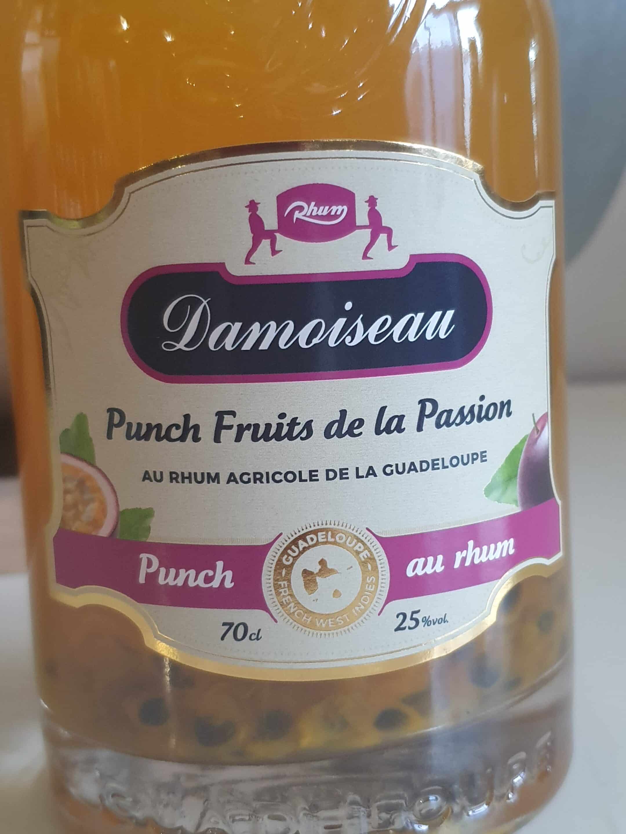 Damoiseau Rhum Punch Passion 18° - 70cl.