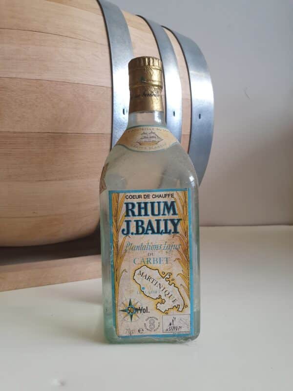 RHUM BLANC BALLY 70 CL 50° GRAPPE BLANCHE CIRCA 1985