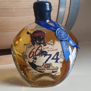 RHUM AMBRE RVMG 70 cl 74° 60 ANS ANNIVERSAIRE DE LA SAG