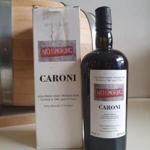RHUM VIEUX CARONI 70 CL 55° NO SMOKING MILLESIME 1998
