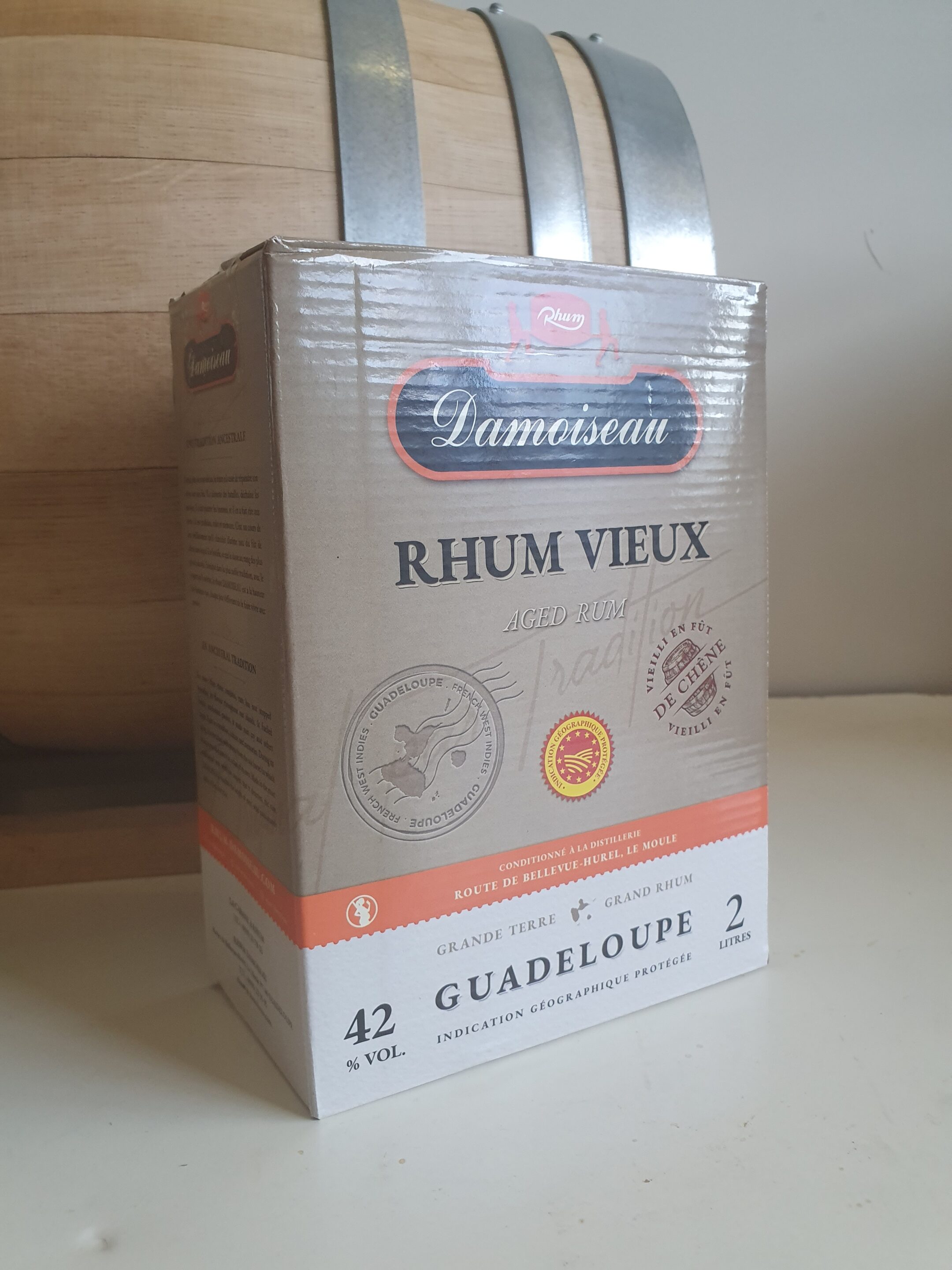 RHUM VIEUX DAMOISEAU 70 cl 42° millésime 1953 - Rhum Caraibes