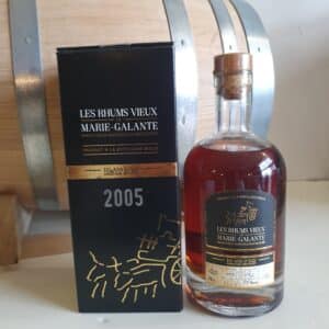RHUM VIEUX RVMG / BIELLE 70 CL 55.7° MILLESIME 2005 FUT 137