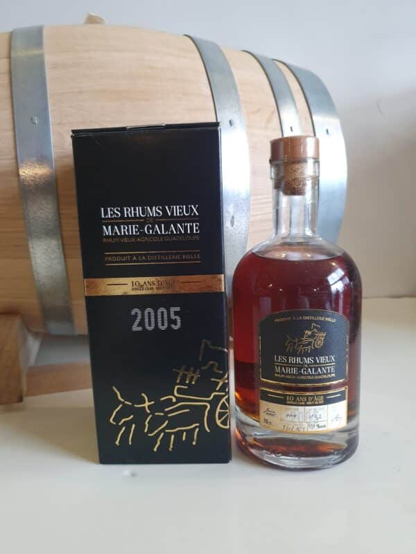 RHUM VIEUX RVMG / BIELLE 70 CL 55.7° MILLESIME 2005 FUT 137