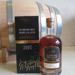 RHUM VIEUX RVMG / BIELLE 70 CL 57.1°  MILLESIME 2005 FUT 162