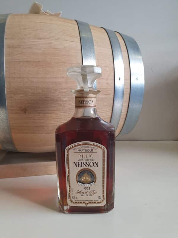 RHUM VIEUX NEISSON CARAFE 70 CL 46.3° MILLESIME 1993