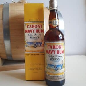 RHUM VIEUX CARONI NAVY RUM 70 CL 51.4° MILLESIME 2000