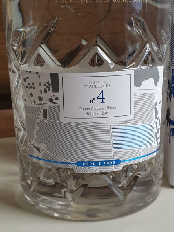 RHUM BLANC LONGUETEAU 70 CL 55° SELECTION PARCELLAIRE N°4 – Image 4