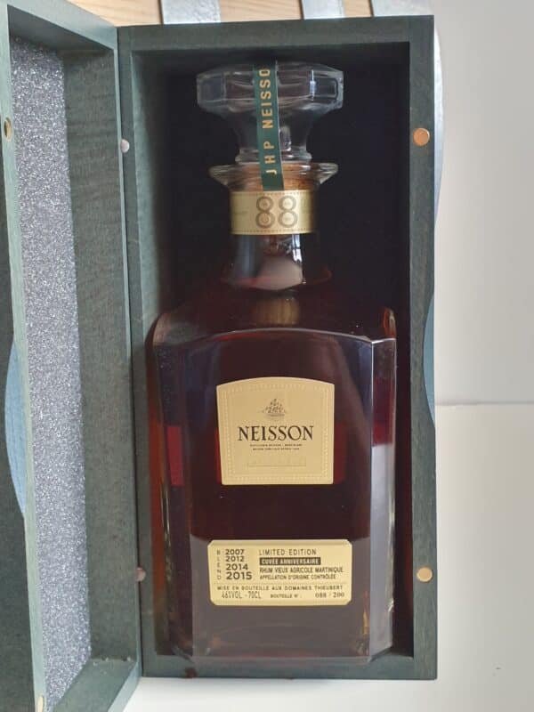 RHUM VIEUX NEISSON 70 CL 46° CUVEE ANNIVERSAIRE 88 ANS – Image 3