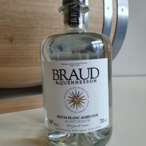 RHUM BLANC BRAUD ET QUENNESSON 70 CL 50°