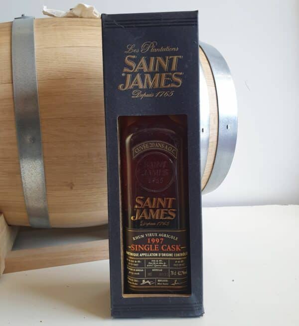 RHUM VIEUX ST JAMES 70 CL 42.7° MILLESIME 1997
