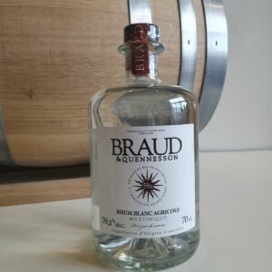 RHUM BLANC BRAUD ET QUENNESSON 70 CL 59°