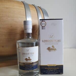 RHUM BLANC LONGUETEAU 70 CL 55° MILLESIME 2019 PARCELLAIRE N° 4