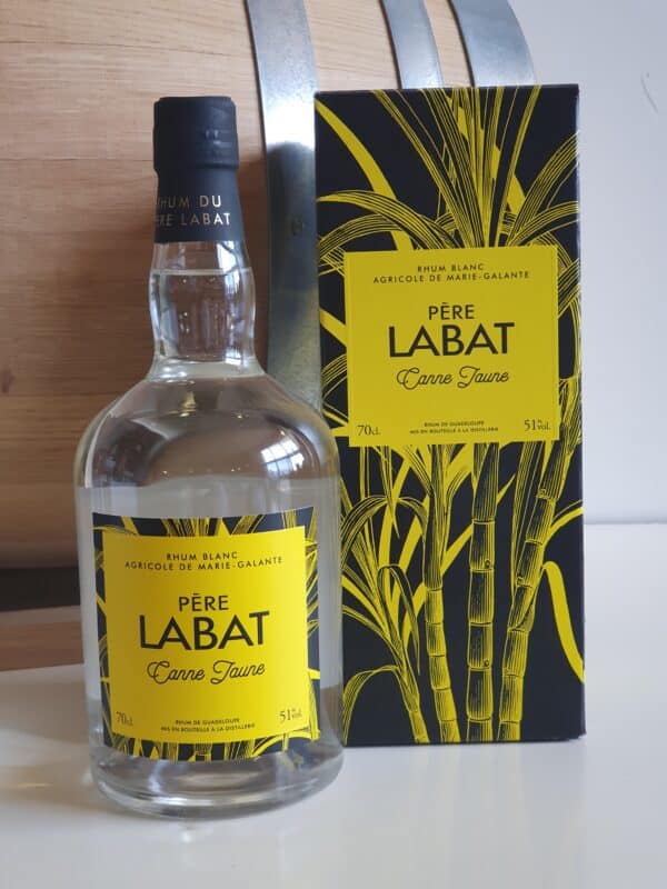 RHUM BLANC PERE LABAT 70 CL 51° CANNE JAUNE