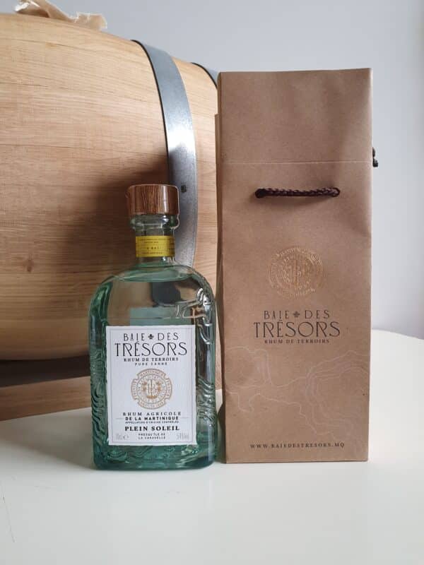 RHUM BLANC BAIE DES TRESORS 70 CL 54° PLEIN SOLEIL