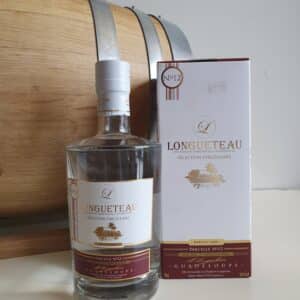RHUM BLANC LONGUETEAU 70 CL 55° MILLESIME 2018 PARCELLAIRE N°12