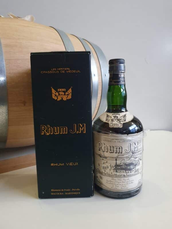 RHUM VIEUX JM 70 CL 49.2° MILLESIME 1994