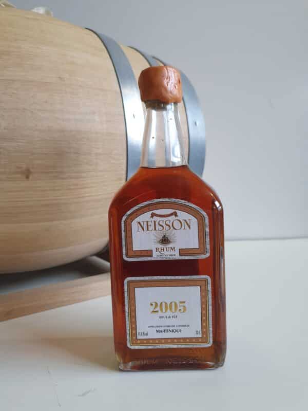 RHUM VIEUX NEISSON 70 CL 45.8° MILLESIME 2005 BRUT DE FUT