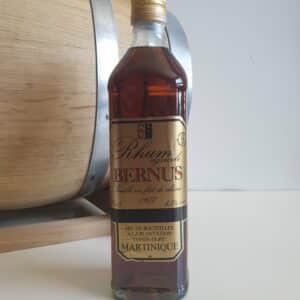 RHUM VIEUX BERNUS 70 CL 45° MILLESIME 1977