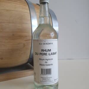 RHUM BLANC PERE LABAT 1L 59° CIRCA 1985